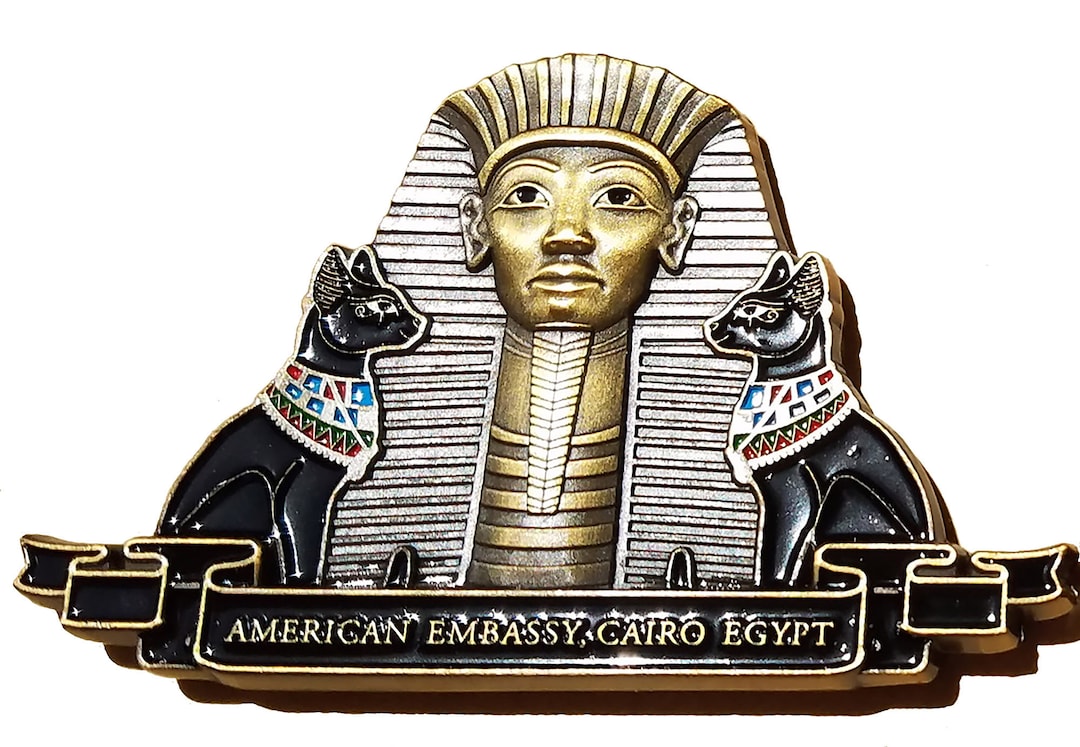 US Embassy Cairo Egypt US State Department Commemorative Challenge Coin