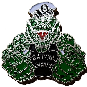US Navy Chief Petty Officer &quot;Gator Navy&quot; The assault ships Commemorative Challenge Coin 94