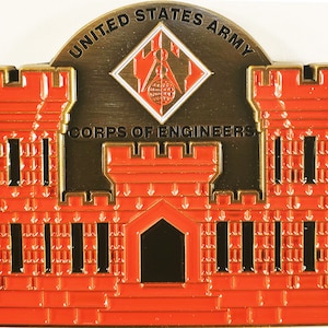 US Army Corps of Engineers &quot;Essayons&quot; Commemorative Challenge Coin 139