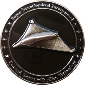 Fun and games with Alien Technology United States Air Force Challenge Coin 21