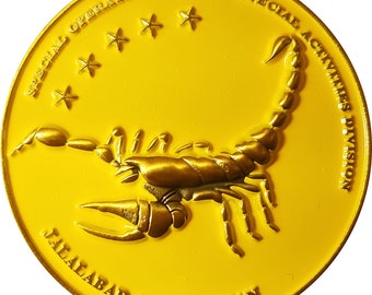 CIA Special Operations Group Jalalabad Afghanistan Commemorative Challenge Coin 42