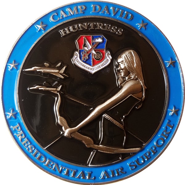 Eastern Air Defense Sector Camp David Presidential Air Support Challenge Coin 41