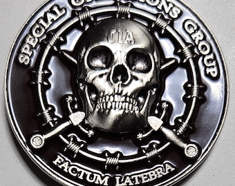 2" CIA Baghdad Iraq Station Chief enhanced interrogation Challenge coin 31