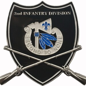 U.S. Army 2nd Infantry Division Commemorative Challenge Coin 162 - Etsy
