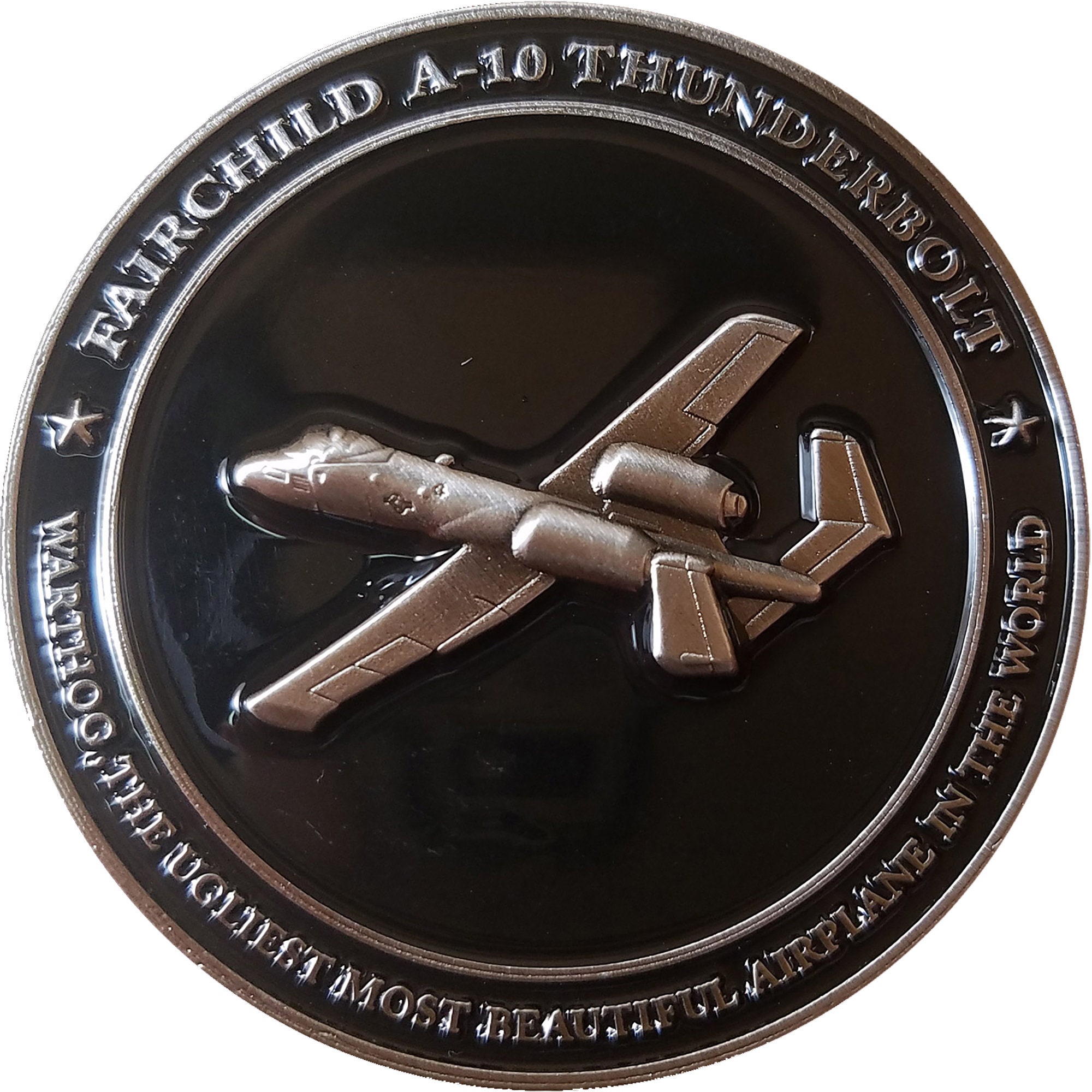 Details about   FAIRCHILD A-10 WART HOG THUNDERBOLT CHALLENGE COIN LIMITED EDITION 19 
