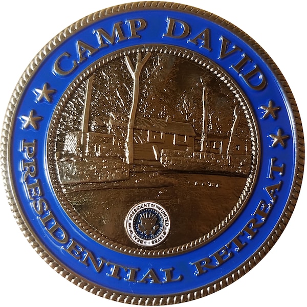 Camp David Presidential Retreat Whitehouse Special Missions Command Challenge Coin (38)