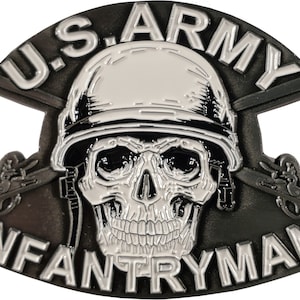 U.S. Army Infantryman Commemorative Challenge Coin 3&quot; 165