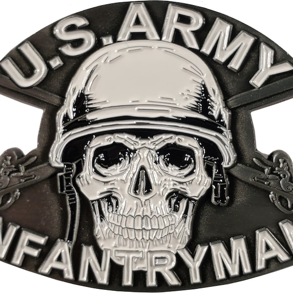 U.S. Army Infantryman Commemorative Challenge Coin 3" 165