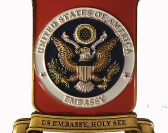 US Embassy Vatican City Challenge Coin 174