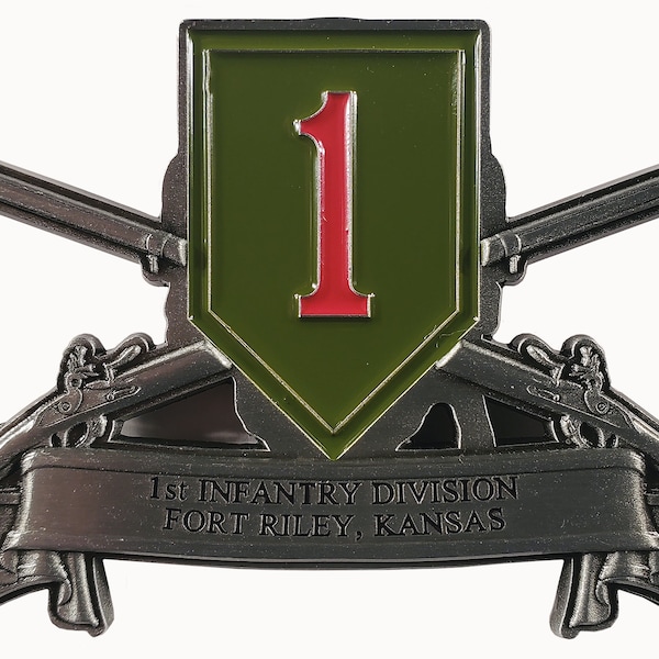 1st Infantry Division US Army commemorative  Challenge Coin 164