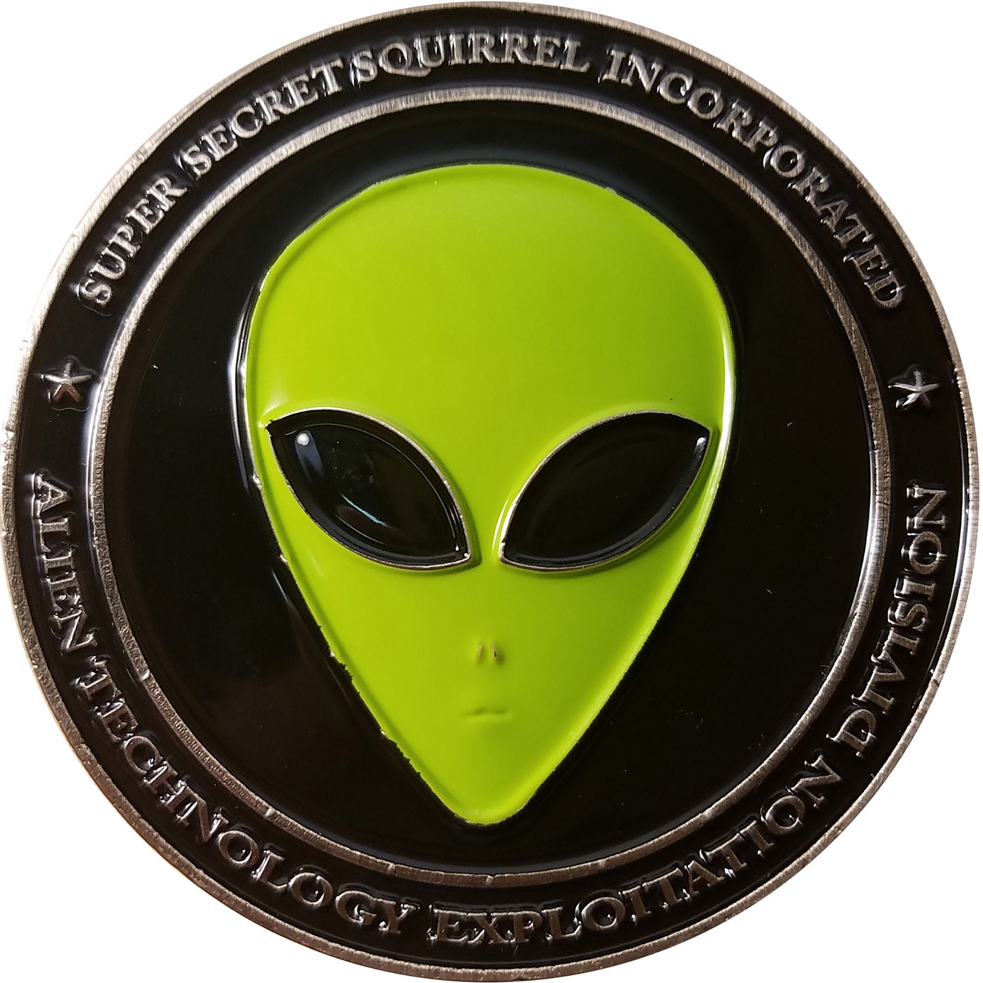 Amazon.com: Secret Squirrel Challenge Coins 2nd Lt Funny PVC