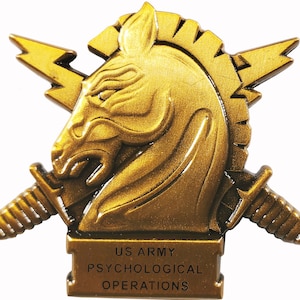 U.S. Army Psychological Operations Commemorative Challenge Coin 2&quot; 163