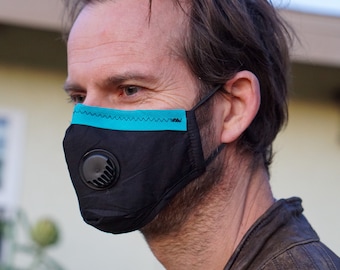 10 filters + 3 Respirator Face Masks w/ PM2.5 Filter & Nose Contour, Filter Pocket