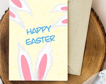 Happy Easter x Bunny card