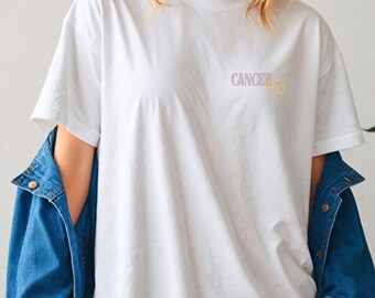 Cancer T-Shirt, Zodiac Tee, Cancer Gift, Cancer Birthday, Cancer Queen, Cancer Shirts, Cancer t shirt, Zodiac gift, Gift for Cancer
