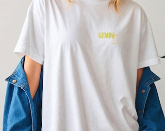 Gemini T-Shirt, Gemini Gift, Gemini Zodiac Gift, Gemini Birthday, Gemini Queen, Gemini Shirts, Gemini t shirt, Zodiac gift, Gemini Friend