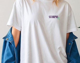 Scorpio Shirt, Zodiac Shirt, Astrology Shirt, Gift for Scorpio, Horoscopes Shirt, Scorpio Sign Shirt, Scorpio Zodiac Shirt, Scorpio T-Shirt