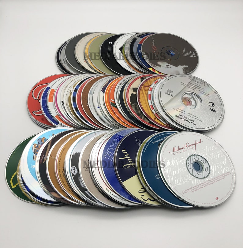 Huge Wholesale Lot of 100 Cds Music Assorted Cds Audio Bulk Mixed Used Music Mystery Lot Bundle