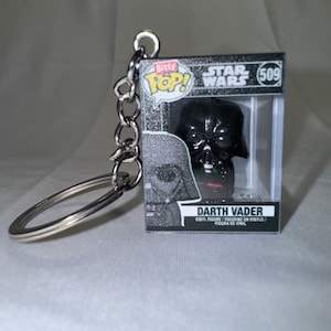 Star Wars Darth Vader Keychain - Funko Pop Keychain - Darth Vader Bitty Pop Keychain