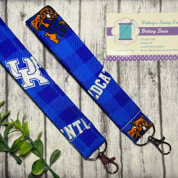 University of Kentucky Wildcats Fabric Wristlet