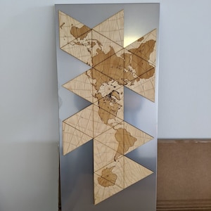 Globus Karte Digitale Datei für Laser und CNC | SVG DXF Eps ai Dwg | Laser geschnittene Dateien, Vektormuster, Vektorvorlagen, Plan