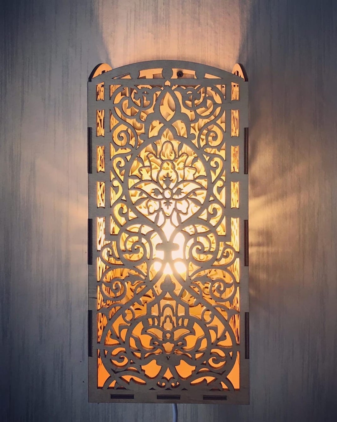 Lamp Digital File for Laser and CNC | Lamp | DXF SVG Ai Cdr | Laser Cut ...