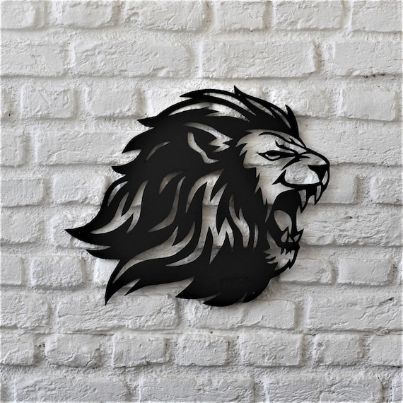 Lion Digital File for Laser and CNC | Dxf Ai Svg Eps | Laser Cut