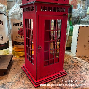 London Phone Booth 3mm Digital File For Laser and CNC | DXF SVG Ai Pdf Eps | Laser cut files, vector pattern, vector templates, Plan,