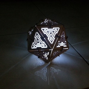 Lamp Digital File For Laser and CNC | Ai | Art Laser cut files, vector pattern, vector templates