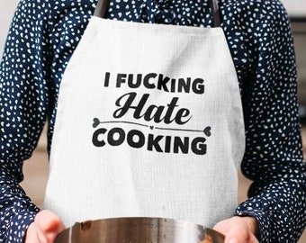 Funny Cooking Apron: Snarky Chef Gift