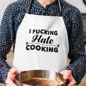 Funny Cooking Apron: Snarky Chef Gift