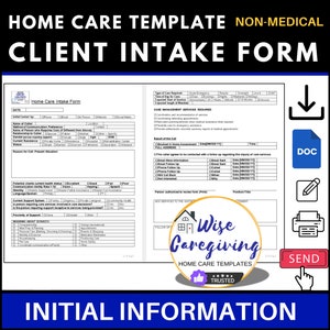 Home Care Welcome Letter for New Clients, Personal Service Agency ...
