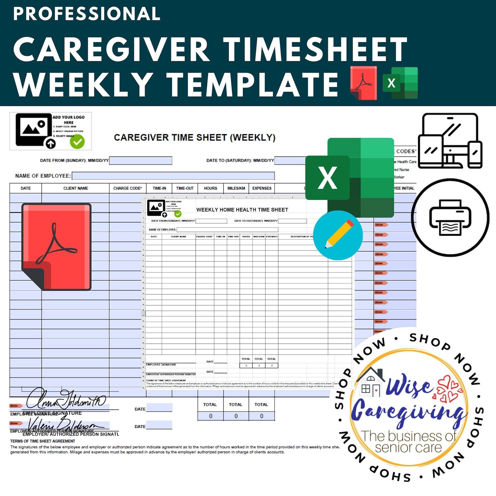 caregiver-time-sheet-weekly-tracker-home-health-care-forms-etsy