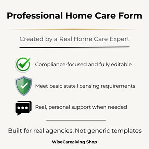 Fall Risk Evaluation Template: Caregiver Assessment Form, Non-Medical Home Care Service Form, MS Word afbeelding 3