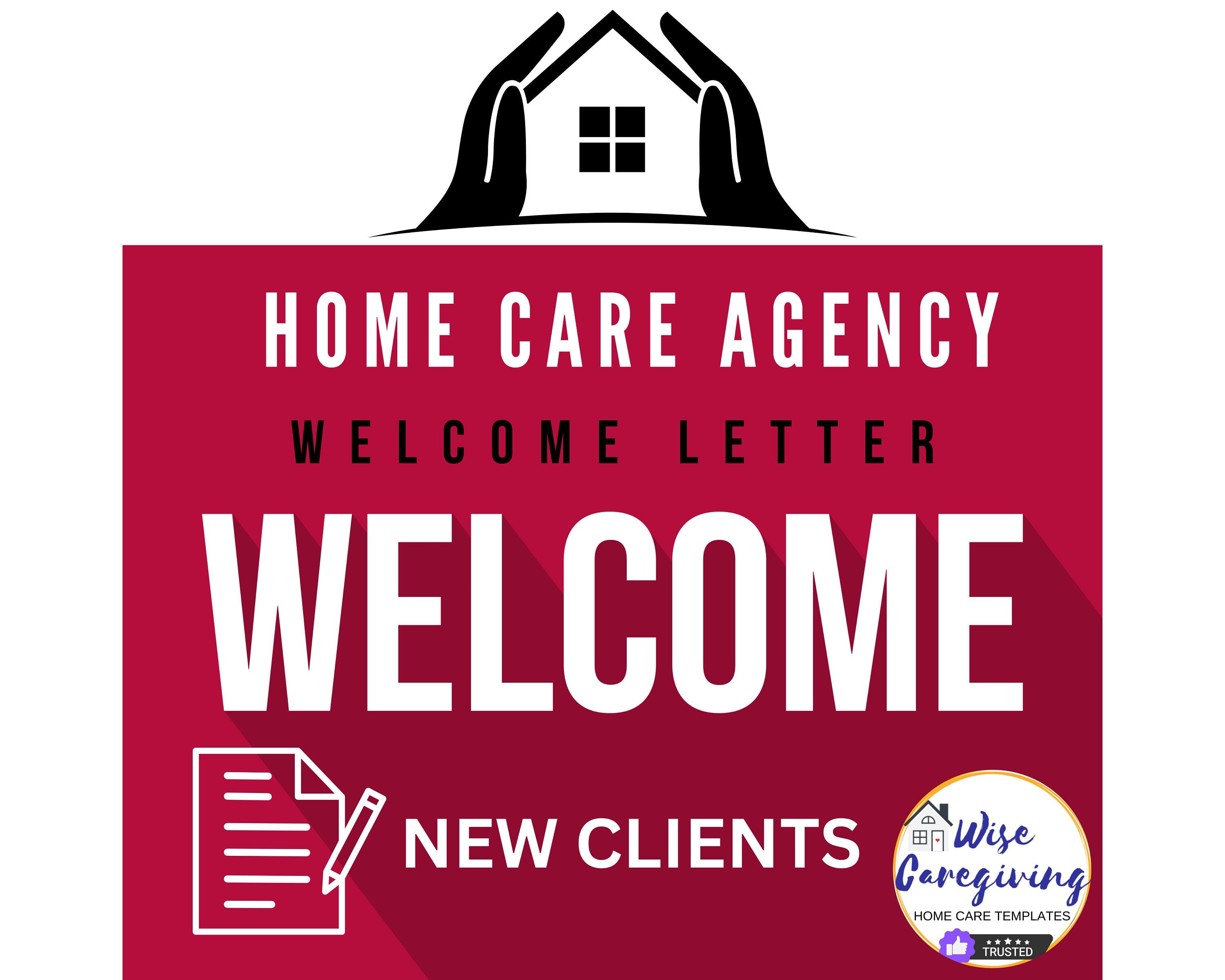 Home Care Welcome Letter for New Clients, Personal Service Agency ...