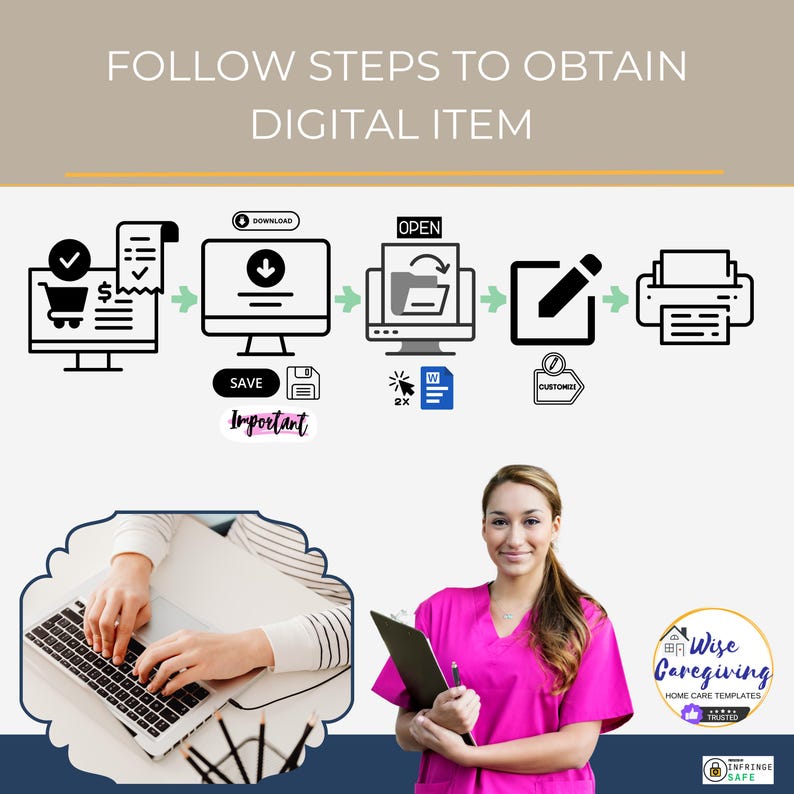 Home Care New Client Handbook Template | Description of Services and ...
