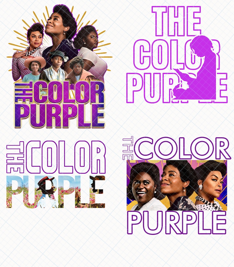 Color Purple Png, the Color Purple 2024 Png, 4 Design the Color Purple