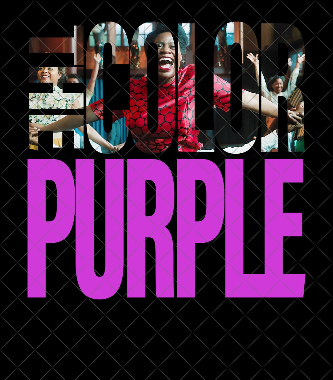 The Color Purple Png, the Color Purple Musical 2024 Movie Png, Tclassic