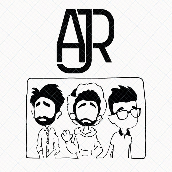 AJR Band Png, AJR Band Digital, AJR Band shirt, Ajr Band Design, Ajr Band Tour 2024, Png Cut Files, Download File, Ajr png Instant Download