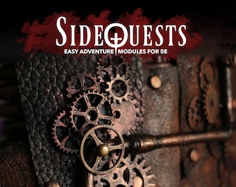 SideQuests: The Lost City – Easy Adventure Modules For 5E D&D (Dungeons and Dragons, DnD, RPG, Roleplaying, Campaign)