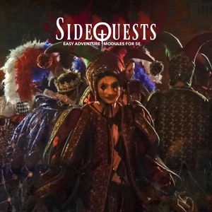 SideQuests: Carnival of Terror - Easy Adventure Oneshot Module For 5E Dungeons and Dragons, DnD, RPGs, Horror, Clown, Halloween