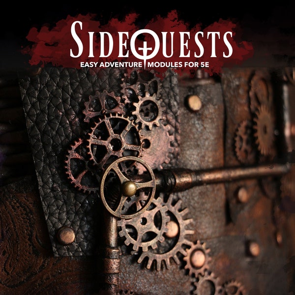 SideQuests: The Lost City – Easy Adventure Modules For 5E D&D (Dungeons and Dragons, DnD, RPG, Roleplaying, Campaign)