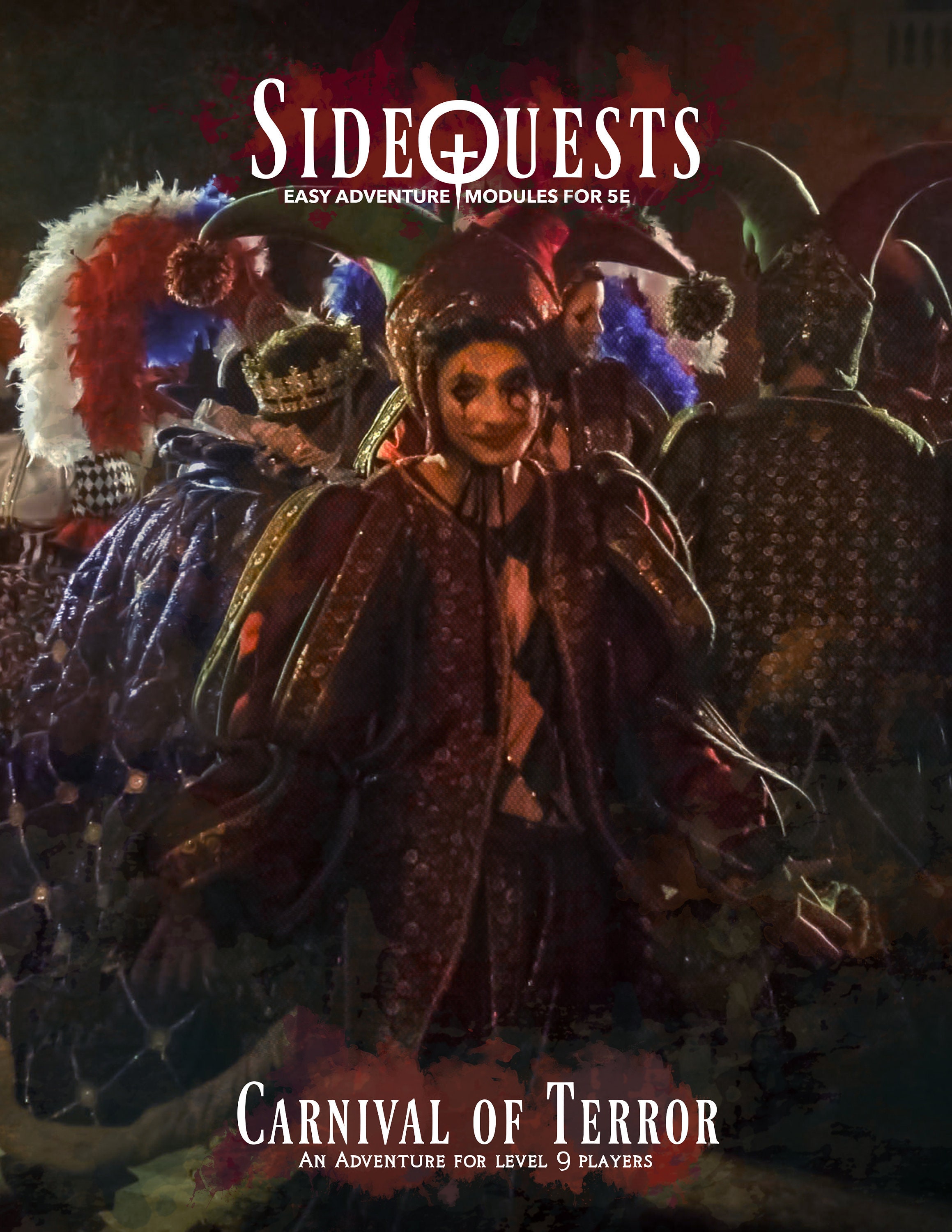 Sidequests: Carnival of Terror - Easy Adventure Oneshot Module for