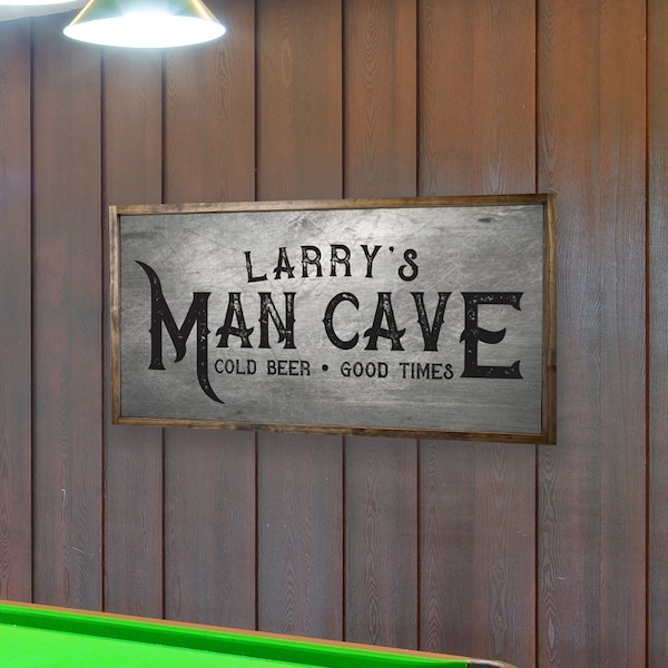 Man Cave Wall Decor Etsy