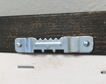 Sawtooth Hangers — ADD ON ONLY — Change Quantity to 2 for Prints Larger Than 20x24