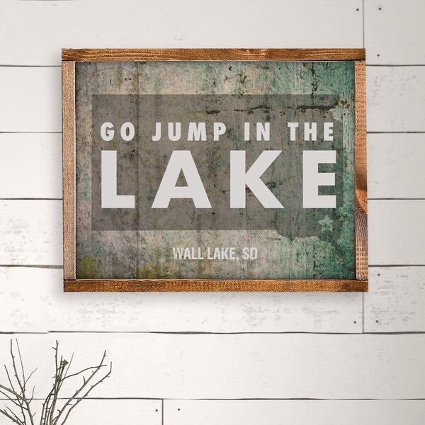 Go Jump in the Lake Etsy