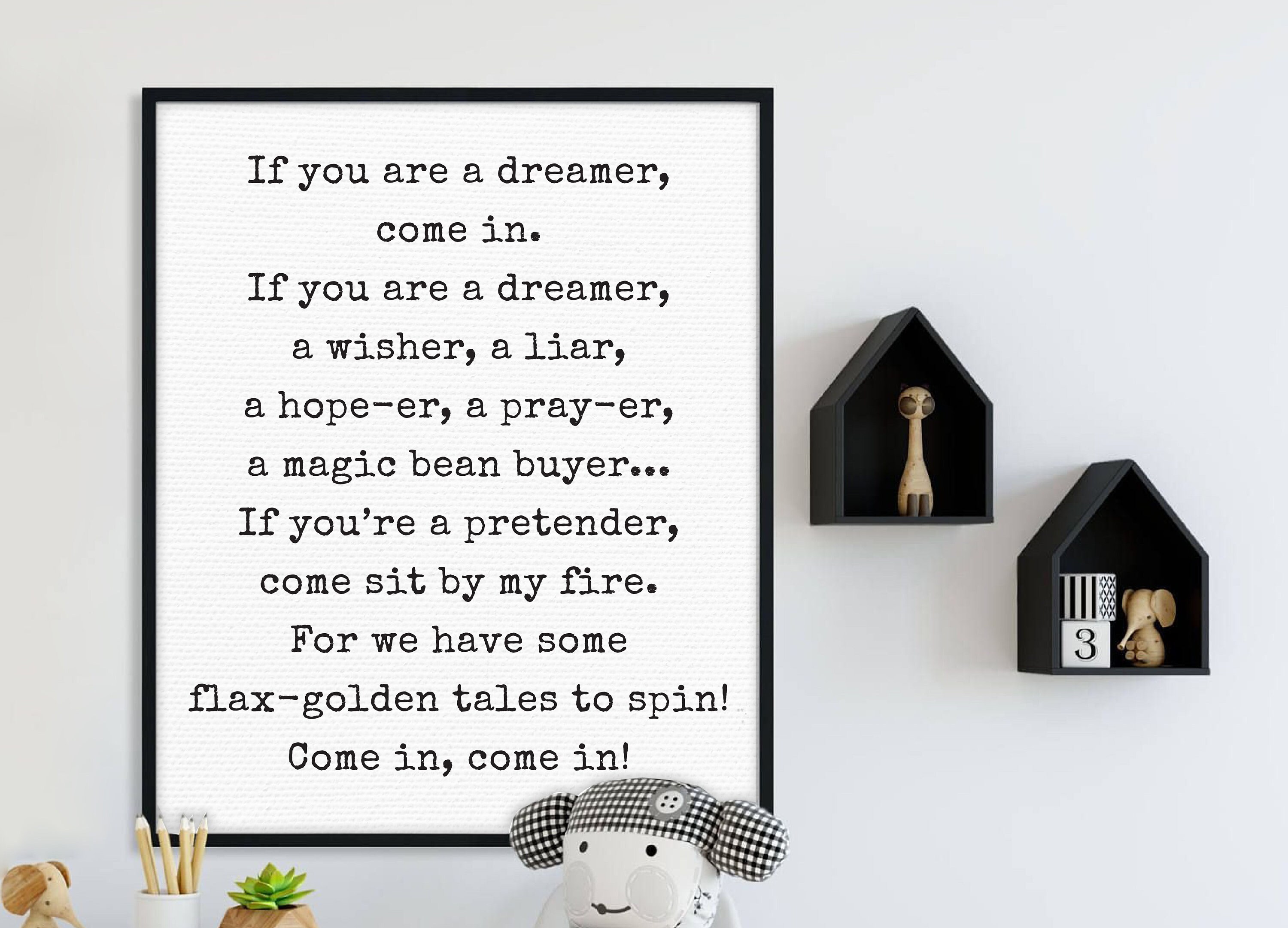 Bedtime Poem Etsy