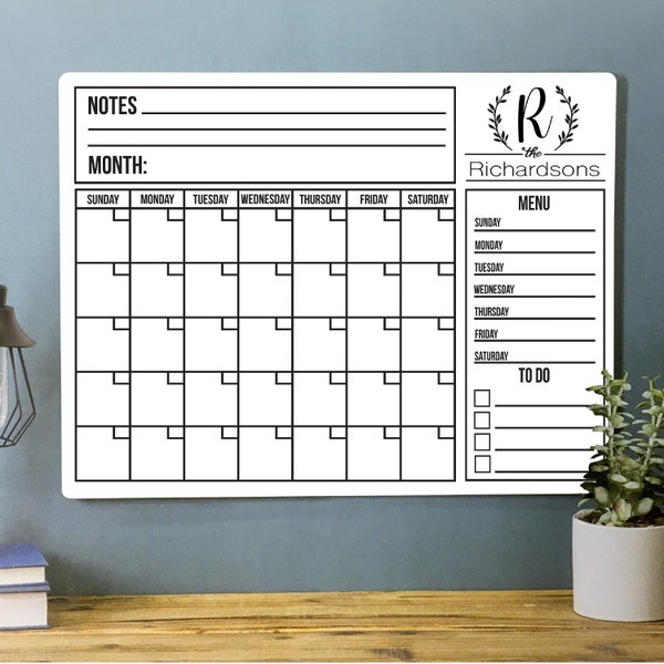 Custom Printed Whiteboard Etsy