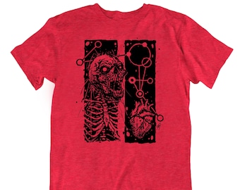 Undead Alchemy T-Shirt: Dark Art Graphic Tee