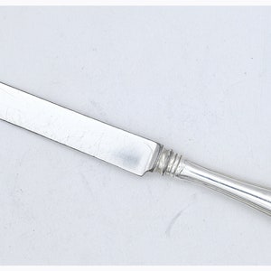 Sterling Silver inglese Birmingham Antique Silver Coltello Posate